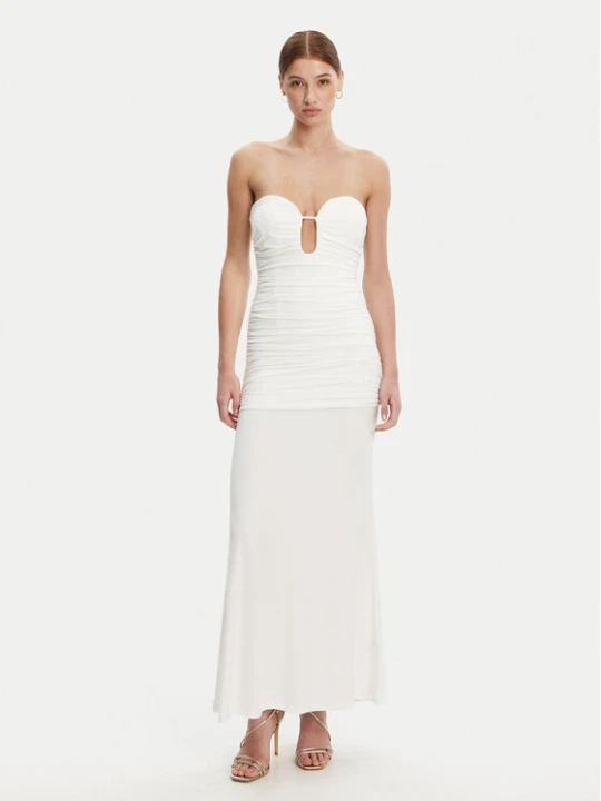 Zdjęcie produktu Bardot Sukienka wieczorowa 59692DB1 Biały Slim Fit