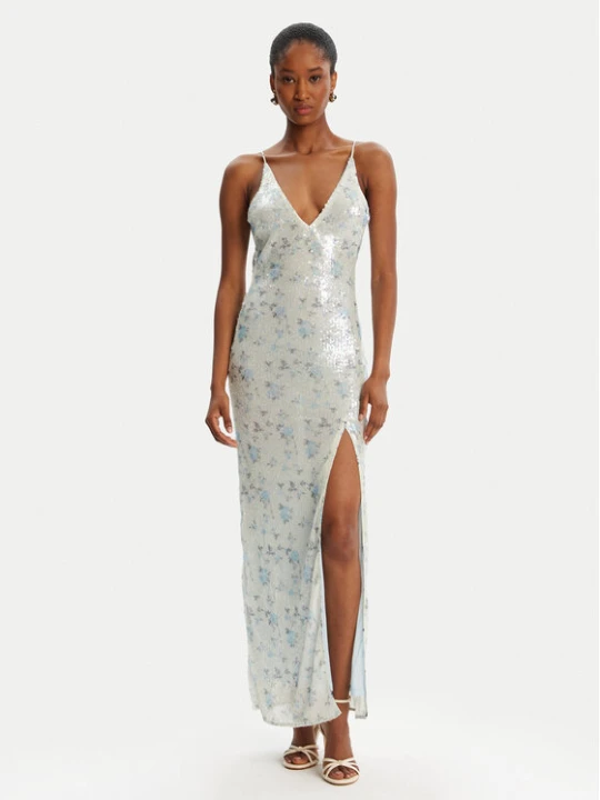Zdjęcie produktu Bardot Sukienka wieczorowa Lois Sequin 59956DB Niebieski Slim Fit