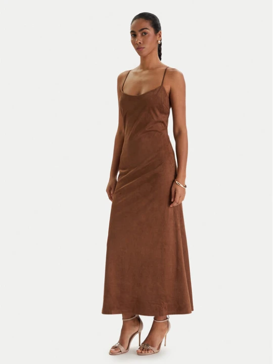 Zdjęcie produktu Bardot Sukienka z imitacji skóry Nadira 59194DB3 Brązowy Slim Fit