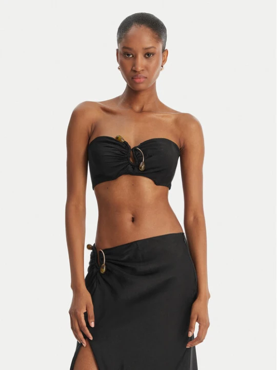 Zdjęcie produktu Bardot Top Dylan 60307TB Czarny Slim Fit