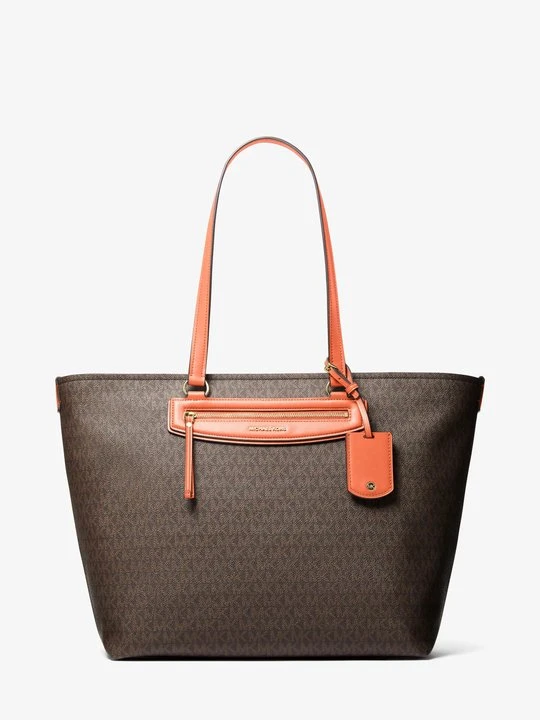 Zdjęcie produktu Bardzo duża podróżna torba tote Jet Set z charakterystycznym logo Michael Kors