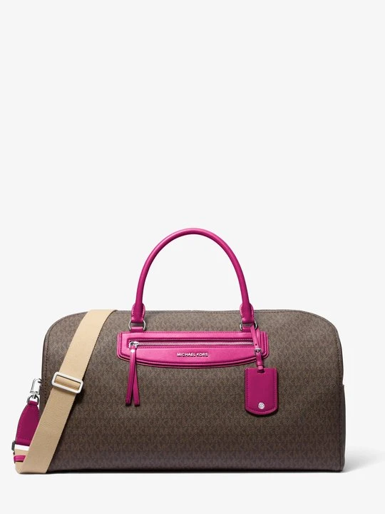 Zdjęcie produktu Bardzo duża podróżna torba weekendowa Jet Set z charakterystycznym logo Michael Kors