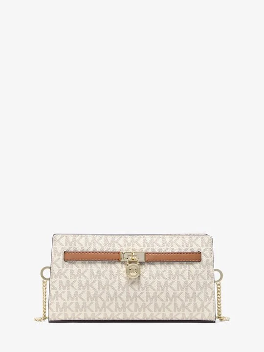 Zdjęcie produktu Bardzo mała torebka do przewieszenia przez ramię Hamilton Moderne z charakterystycznym logo i odpinanym paskiem Michael Kors