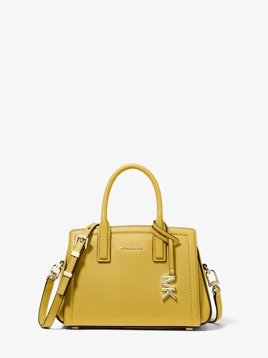 Zdjęcie produktu Bardzo mała torebka do przewieszenia przez ramię Laila ze skóry Michael Kors CHARTREUSE (Zielony)
