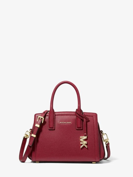 Zdjęcie produktu Bardzo mała torebka do przewieszenia przez ramię Laila ze skóry Michael Kors CIEMNOCZERWONY (Czerwony)