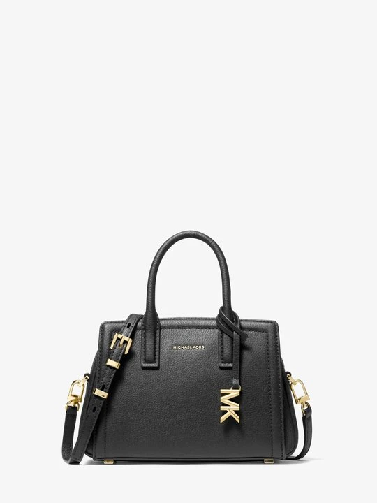 Zdjęcie produktu Bardzo mała torebka do przewieszenia przez ramię Laila ze skóry Michael Kors CZARNY (Czarny)