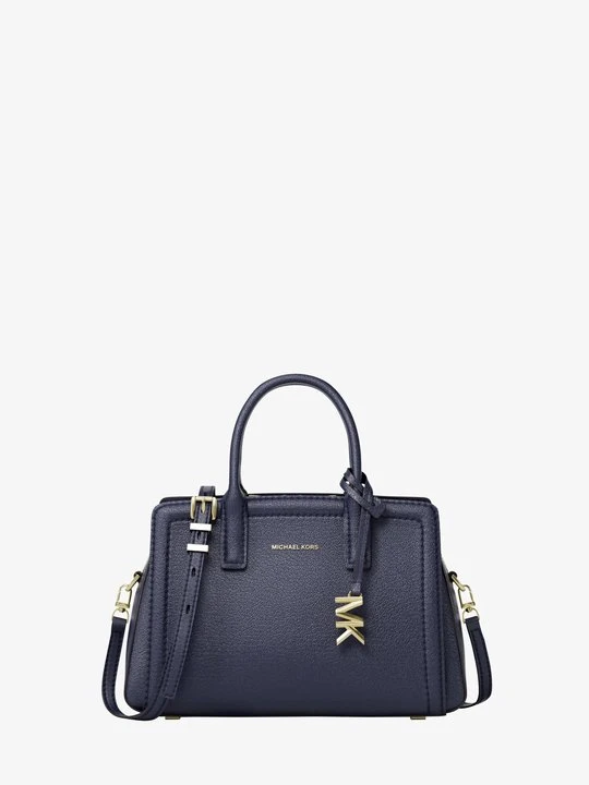 Zdjęcie produktu Bardzo mała torebka do przewieszenia przez ramię Laila ze skóry Michael Kors NIEBIESKI FORMALNY (Niebieski)