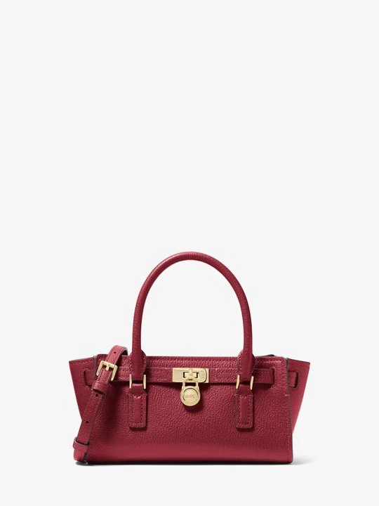 Zdjęcie produktu Bardzo mała torebka Hamilton Moderne do przewieszenia przez ramię ze skóry Michael Kors CIEMNOCZERWONY (Czerwony)