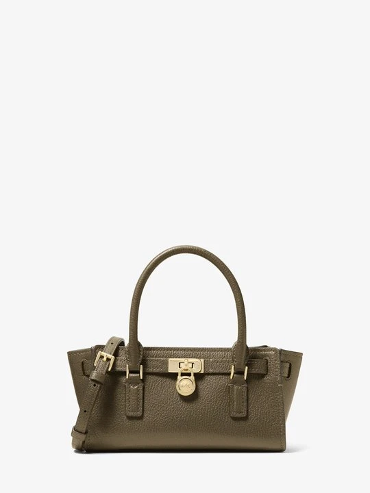 Zdjęcie produktu Bardzo mała torebka Hamilton Moderne do przewieszenia przez ramię ze skóry Michael Kors LODEN (Zielony)