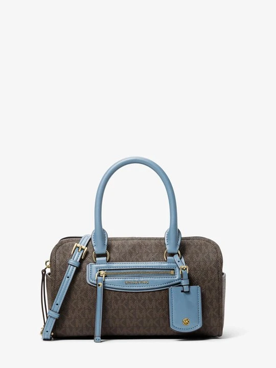 Zdjęcie produktu Bardzo mała torebka typu worek Jet Set do przewieszenia przez ramię z charakterystycznym logo Michael Kors CHAMBRAY (Niebieski)