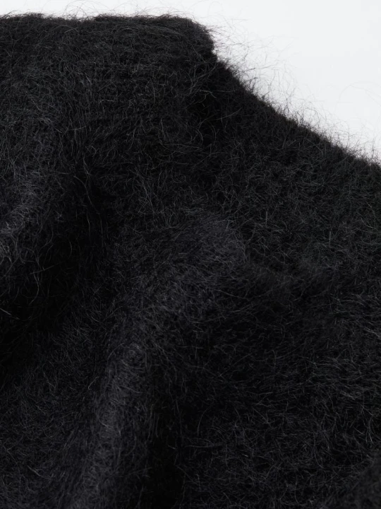 Zdjęcie produktu Puszysty sweter damski z cienkiego moheru SKY LAÏF