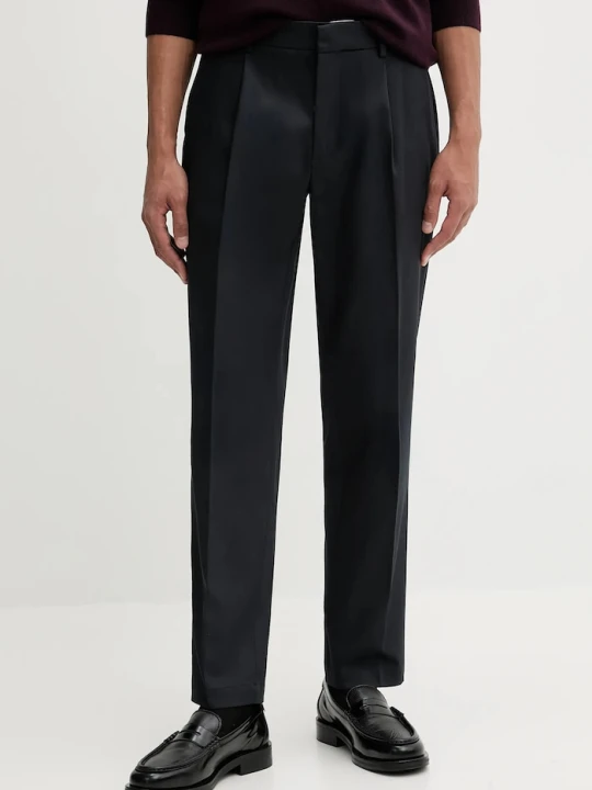 Zdjęcie produktu BARENA VENEZIA spodnie bawełniane Pantalone Gazara granatowy