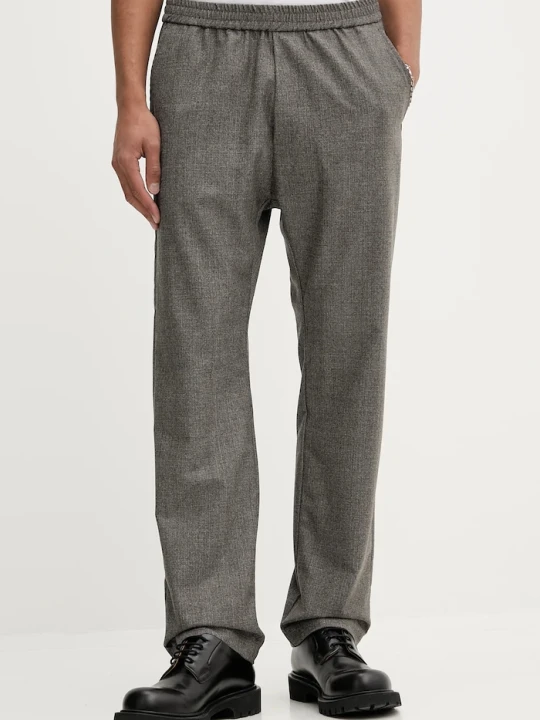 Zdjęcie produktu BARENA VENEZIA spodnie wełniane Pantalone Tosador szary
