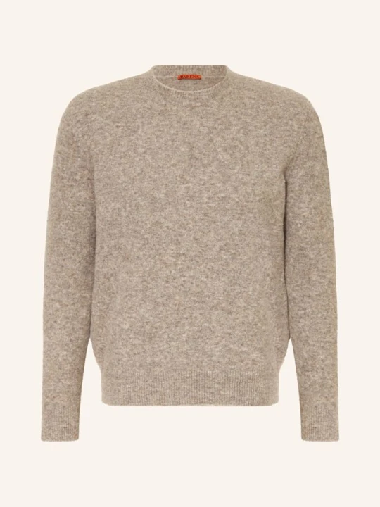 Zdjęcie produktu Barena Venezia Sweter Z Dodatkiem Alpaki beige SZARY