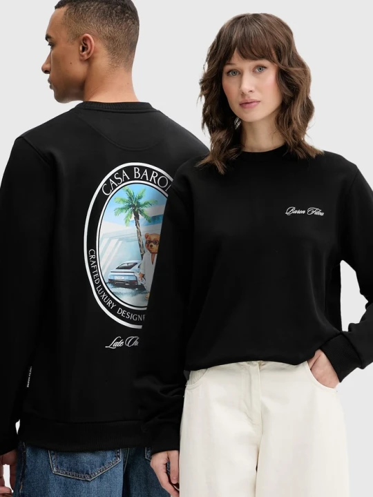 Zdjęcie produktu Baron Filou bluza bawełniana Filou CLXVIII. czarny