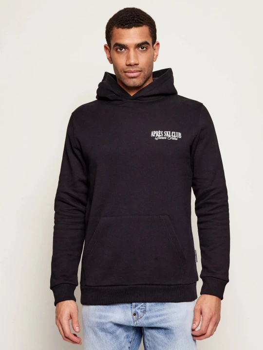 Zdjęcie produktu Baron Filou Bluza NOT HERE FOR SKIING | Regular Fit czarny