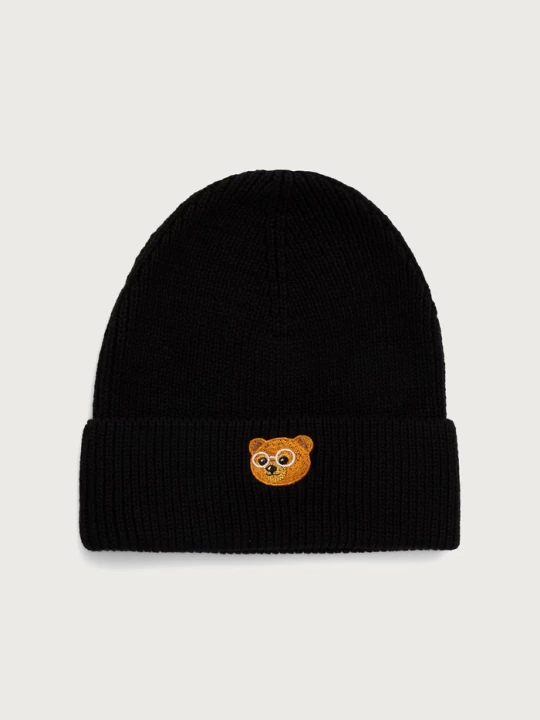 Zdjęcie produktu Baron Filou czapka beanie bawełniana czarny
