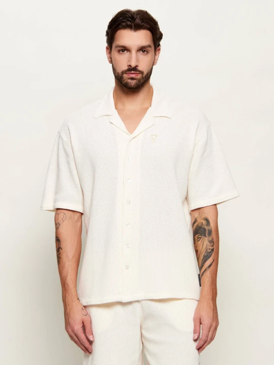 Zdjęcie produktu Baron Filou Koszula | Relaxed fit ecru