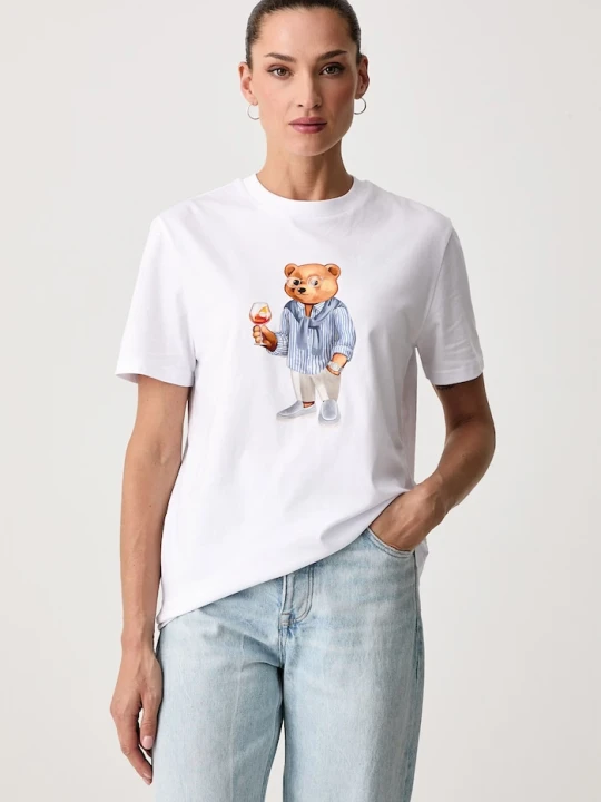 Zdjęcie produktu Baron Filou T-shirt bawełniany biały
