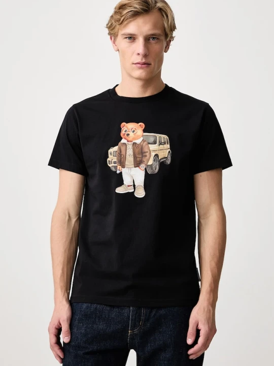 Zdjęcie produktu Baron Filou T-shirt bawełniany czarny