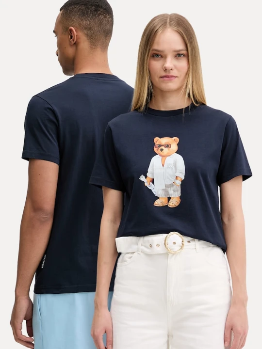 Zdjęcie produktu Baron Filou T-shirt bawełniany Filou CLXVIII. granatowy