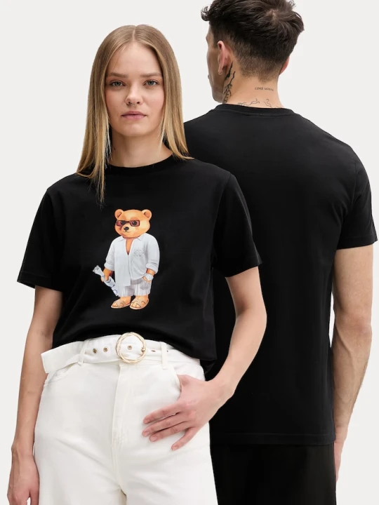 Zdjęcie produktu Baron Filou T-shirt bawełniany Filou CLXVIII. czarny