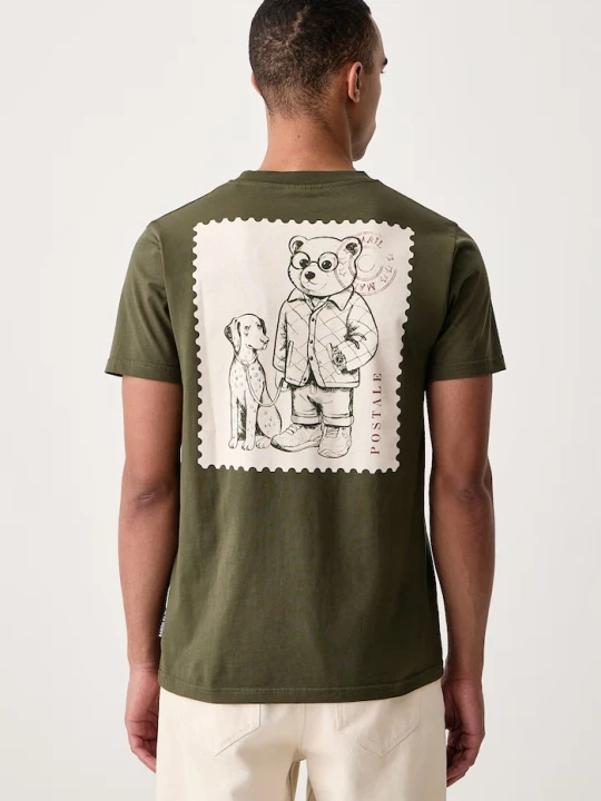 Zdjęcie produktu Baron Filou T-shirt bawełniany zielony