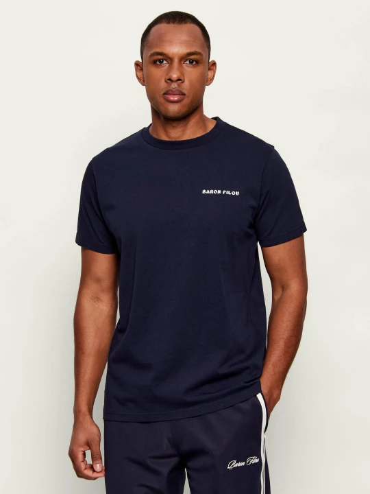 Zdjęcie produktu Baron Filou T-shirt CLXVIII. | Regular Fit granatowy