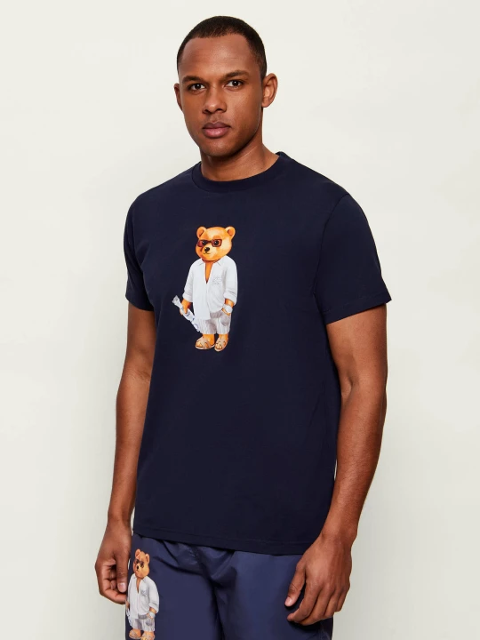 Zdjęcie produktu Baron Filou T-shirt CLXVIII. | Regular Fit granatowy