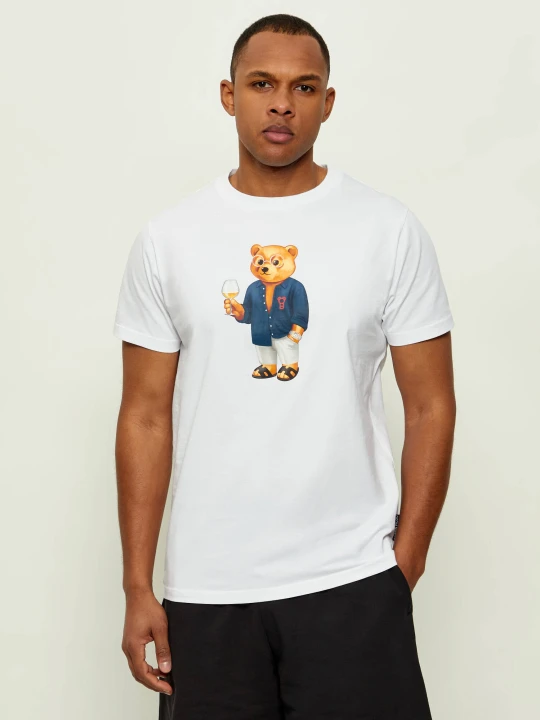 Zdjęcie produktu Baron Filou T-shirt Filou CLXIV | Regular Fit biały