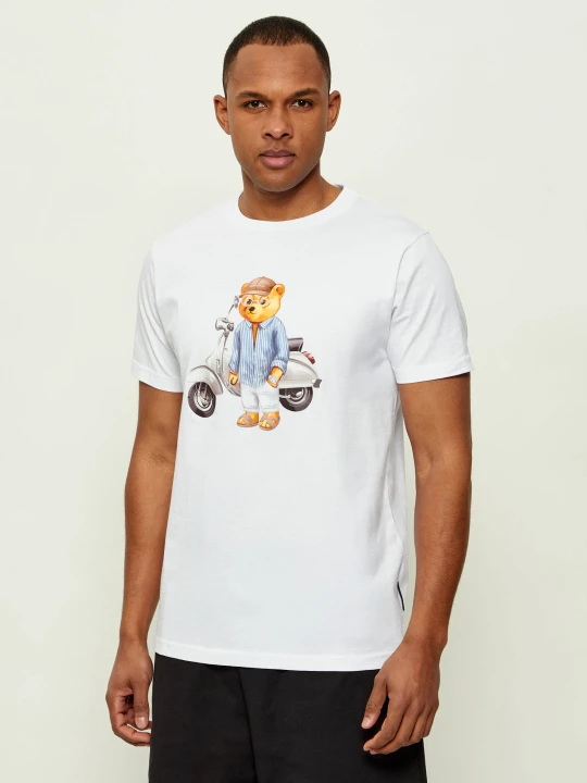 Zdjęcie produktu Baron Filou T-shirt Filou CLXXI | Regular Fit biały