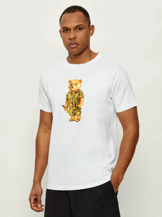 Zdjęcie produktu Baron Filou T-shirt Filou CLXXVI | Regular Fit biały