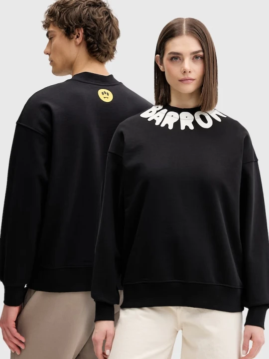 Zdjęcie produktu Barrow bluza bawełniana czarny