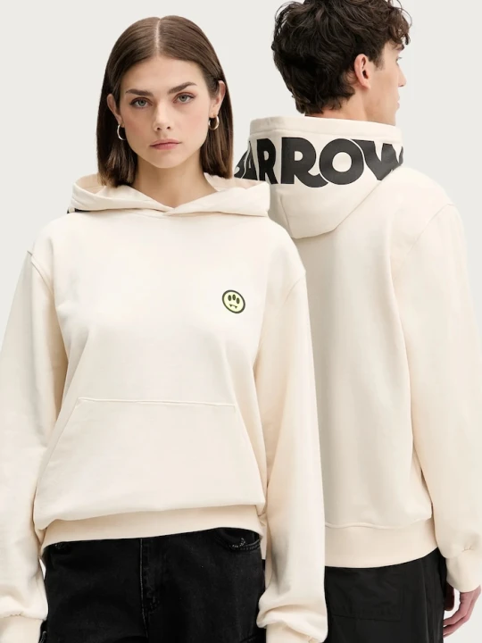Zdjęcie produktu Barrow bluza bawełniana beżowy