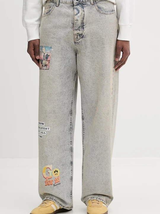 Zdjęcie produktu Barrow jeansy relaxed fit szary