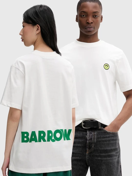Zdjęcie produktu Barrow T-shirt bawełniany beżowy