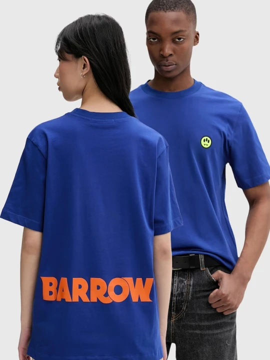 Zdjęcie produktu Barrow T-shirt bawełniany granatowy
