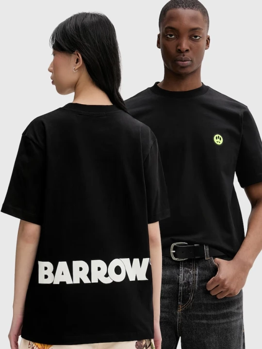 Zdjęcie produktu Barrow T-shirt bawełniany czarny
