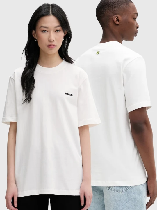 Zdjęcie produktu Barrow T-shirt bawełniany beżowy