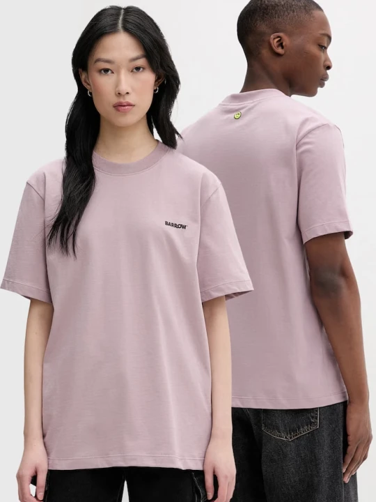 Zdjęcie produktu Barrow T-shirt bawełniany różowy