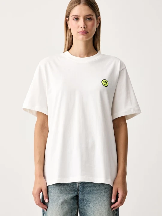 Zdjęcie produktu Barrow T-shirt bawełniany biały