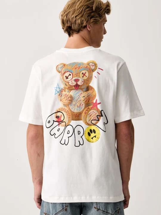 Zdjęcie produktu Barrow T-shirt bawełniany biały