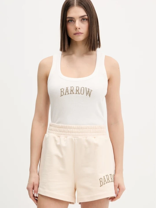 Zdjęcie produktu Barrow top damski bawełniany z elastanem beżowy