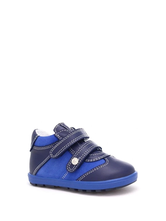Zdjęcie produktu Bartek Skórzane sneakersy w kolorze niebiesko-granatowym rozmiar: 21