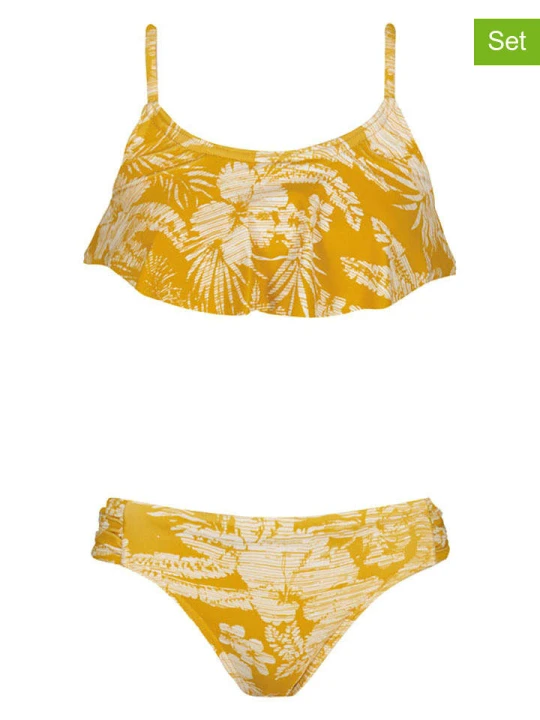 Zdjęcie produktu Barts Bikini "Solacy" w kolorze biało-żółtym rozmiar: 116
