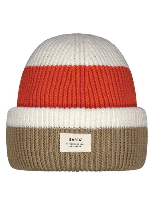 Zdjęcie produktu Barts Czapka "Ardem" w kolorze beżowo-białym rozmiar: onesize