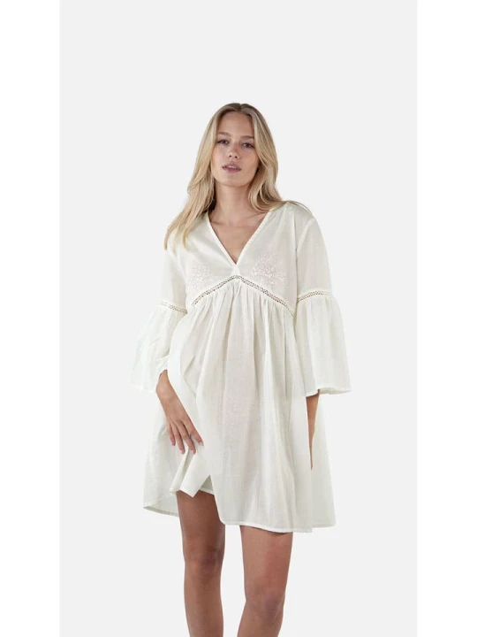 Zdjęcie produktu Barts Sukienka "Jimedai" w kolorze kremowym rozmiar: onesize