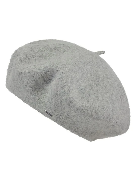 Zdjęcie produktu Barts Wełniany beret "Sambre" w kolorze szarym rozmiar: onesize