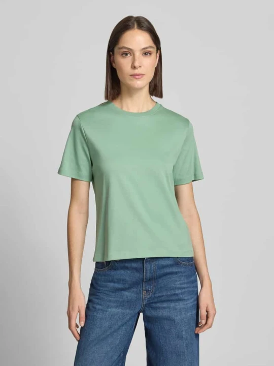 Zdjęcie produktu Basic T-shirt z okrągłym dekoltem Christian Berg Miętowy