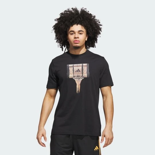Zdjęcie produktu Basketball Gallery Graphic T-Shirt Adidas czarny